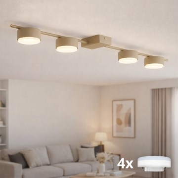 Brilagi - LED Bodové svítidlo MONO 4xGX53/30W/230V béžová