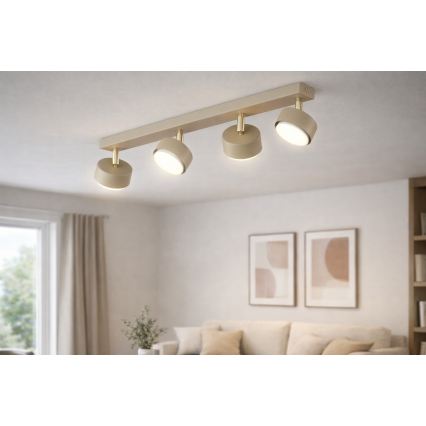 Brilagi - LED Bodové svítidlo MONO 4xGX53/30W/230V béžová