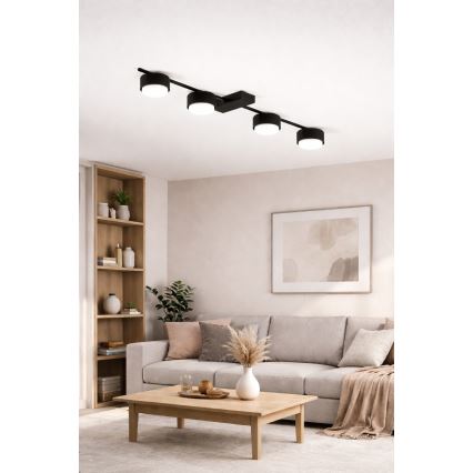 Brilagi - LED Bodové svítidlo MONO 4xGX53/30W/230V černá