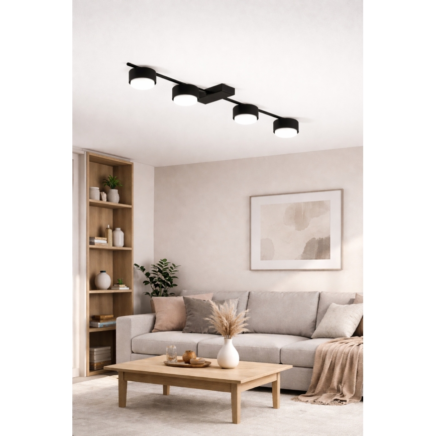 Brilagi - LED Bodové svítidlo MONO 4xGX53/30W/230V černá