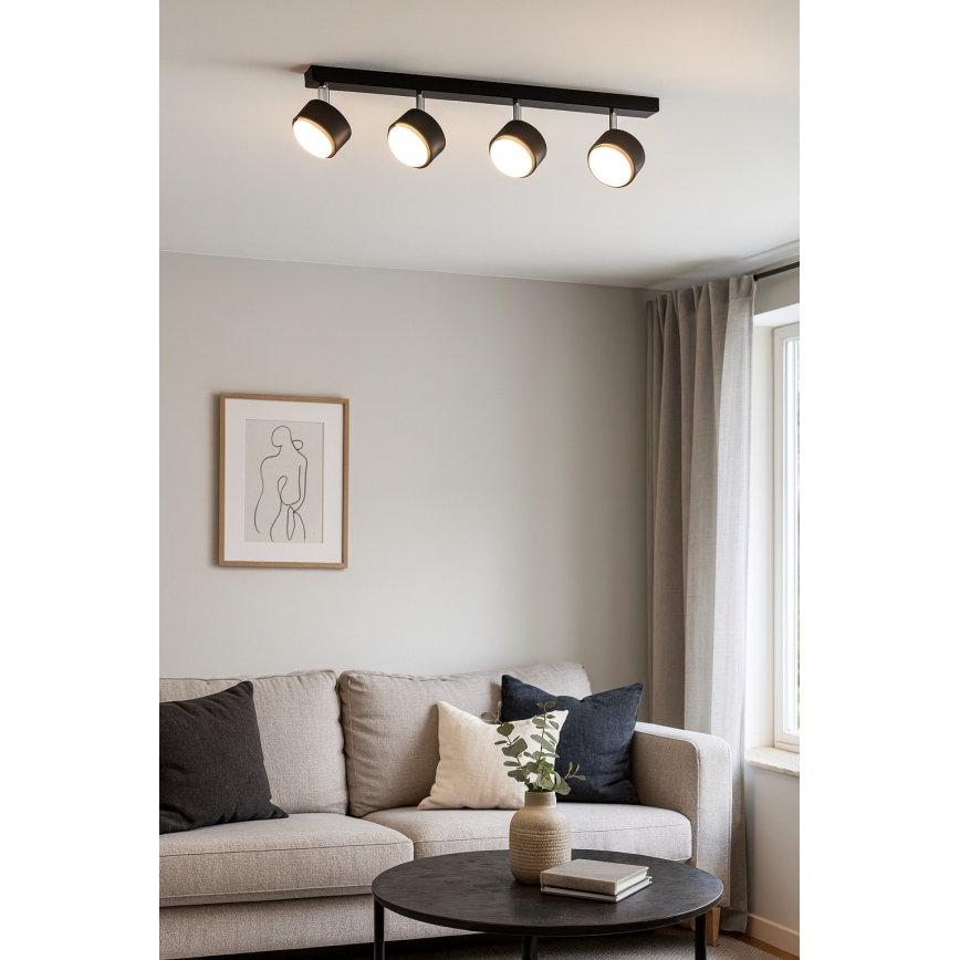 Brilagi - LED Bodové svítidlo MONO 4xGX53/30W/230V černá