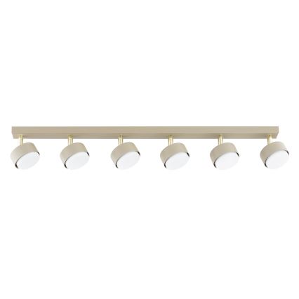 Brilagi - LED Bodové svítidlo MONO 6xGX53/30W/230V béžová/zlatá