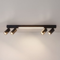 Brilagi - LED Bodové svítidlo SELE 4xGU10/30W/230V + LED/20W černá
