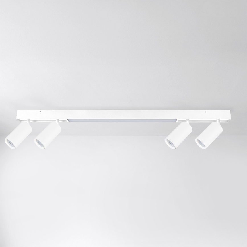 Brilagi - LED Bodové svítidlo SELE 4xGU10/30W/230V + LED/25W bílá
