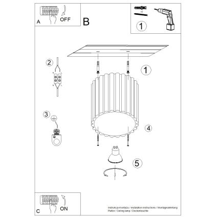 Brilagi - LED Bodové svítidlo SFERA 1xGU10/10W/230V pr. 10 cm růžová