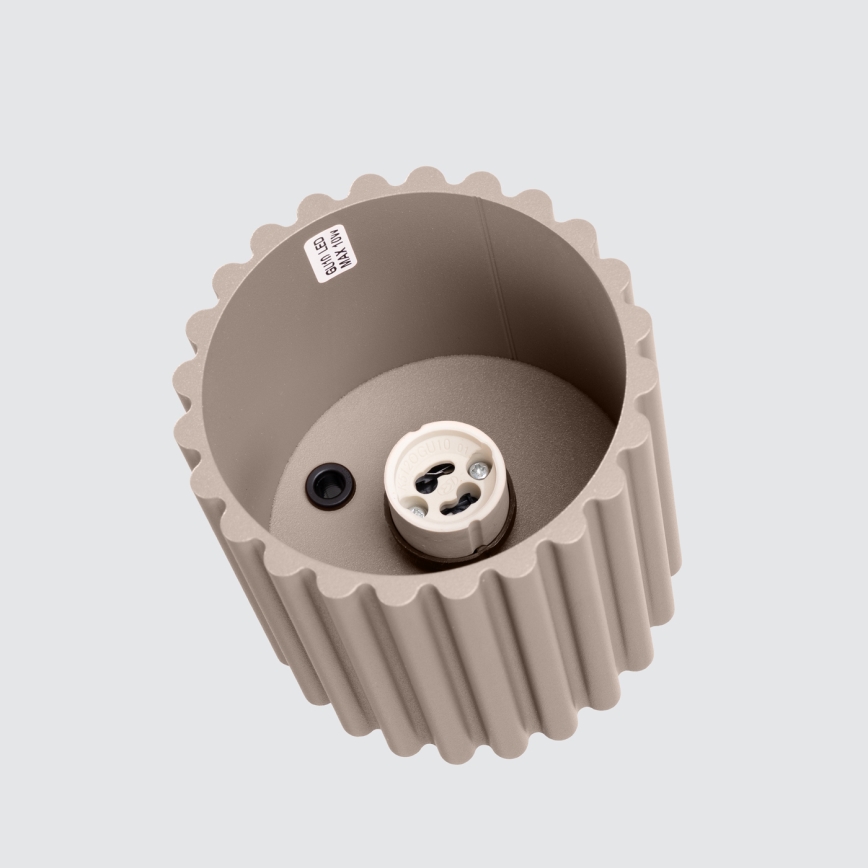 Brilagi - LED Bodové svítidlo SFERA 1xGU10/10W/230V pr. 10 cm taupe