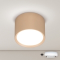 BRILAGI - LED Bodové svítidlo SMOOTH 1xGX53/15W/230V 60x82 mm béžová