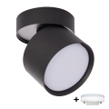 BRILAGI - LED Bodové svítidlo SMOOTH TILTY 1xGX53/15W/230V černá