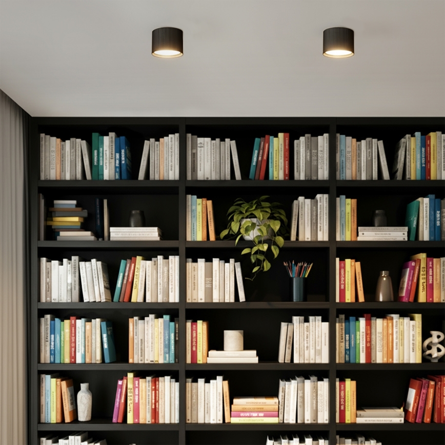 Brilagi - LED Bodové svítidlo STRIPY 1xGX53/15W/230V černá