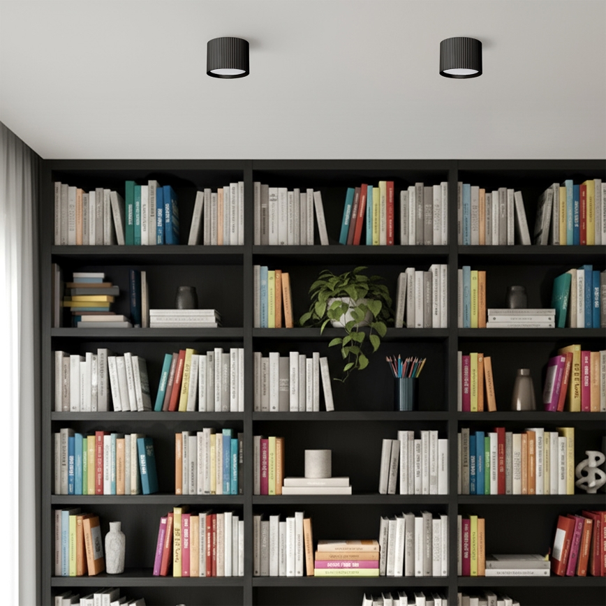 Brilagi - LED Bodové svítidlo STRIPY 1xGX53/15W/230V černá