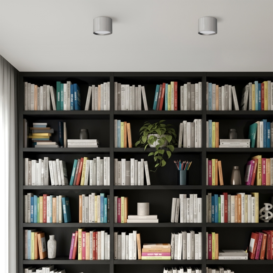 Brilagi - LED Bodové svítidlo STRIPY 1xGX53/15W/230V stříbrná