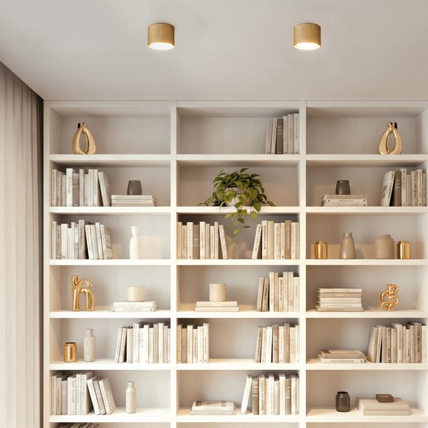 Brilagi - LED Bodové svítidlo STRIPY 1xGX53/15W/230V zlatá