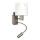 Brilagi - LED Dětská flexibilní nástěnná lampa BOBO 1xE27/25W/230V + LED/3W matný chrom/bílá/králíčci