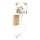 Brilagi - LED Dětská flexibilní nástěnná lampa BOBO WOOD 1xE27/25W/230V + LED/3W dub/bílá/zelená/džungle