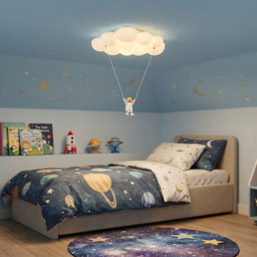 Brilagi - LED Dětské stropní svítidlo ASTRO LED/77W/230V bílá