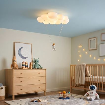 Brilagi - LED Dětské stropní svítidlo ASTRO LED/77W/230V bílá