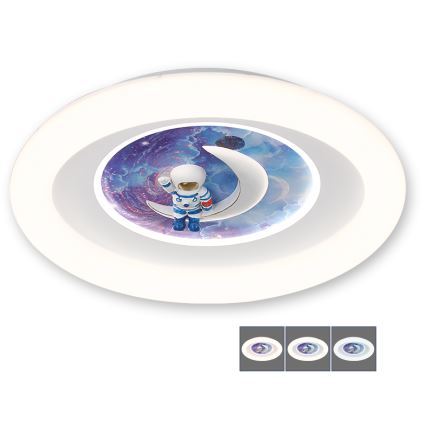 BRILAGI - LED Dětské stropní svítidlo ASTRO LED/80W/230V 3000/4500/6000K pr. 51 cm
