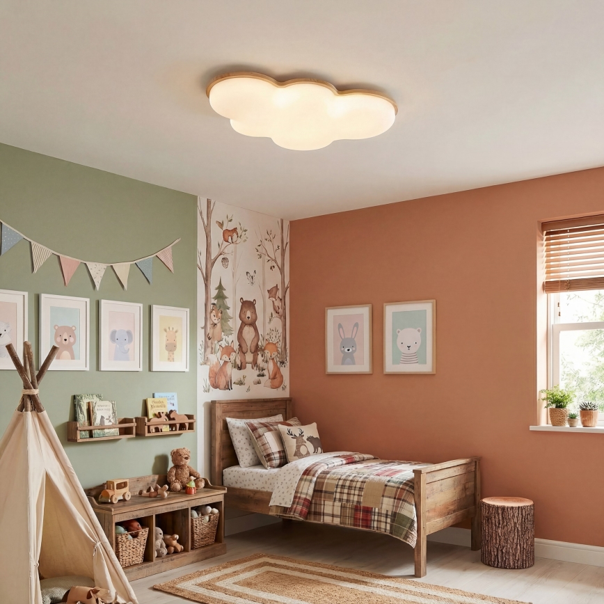 Brilagi - LED Dětské stropní svítidlo CLOUD LED/54W/230V bílá