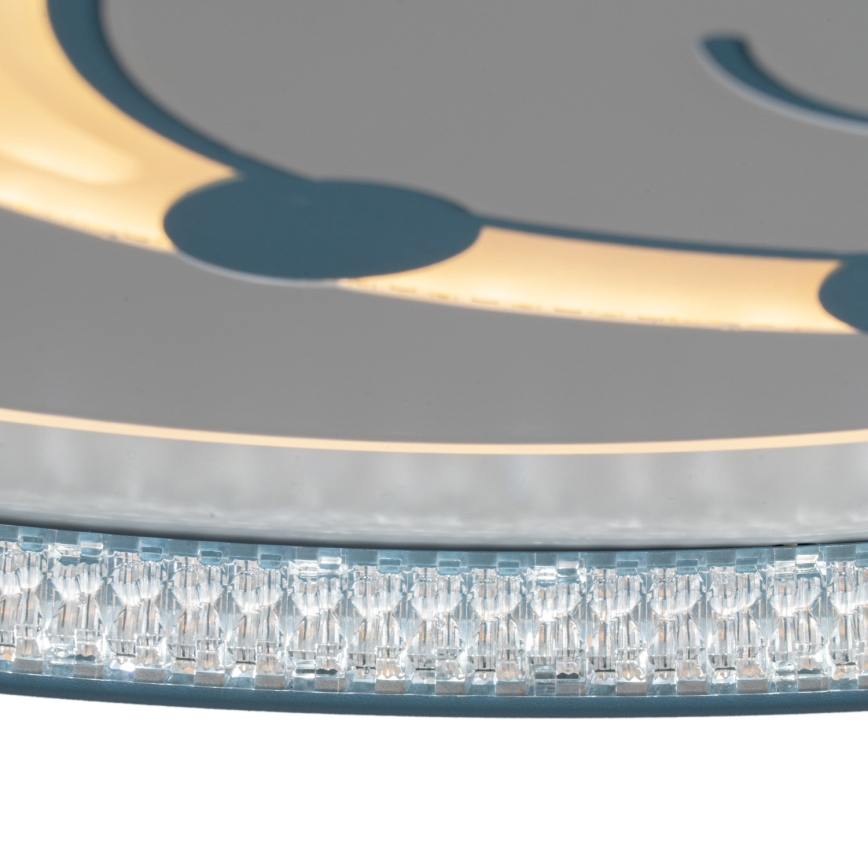 Brilagi - LED Dětské stropní svítidlo PIGGY LED/70W/230V 3000/4500/6000K pr. 45 cm