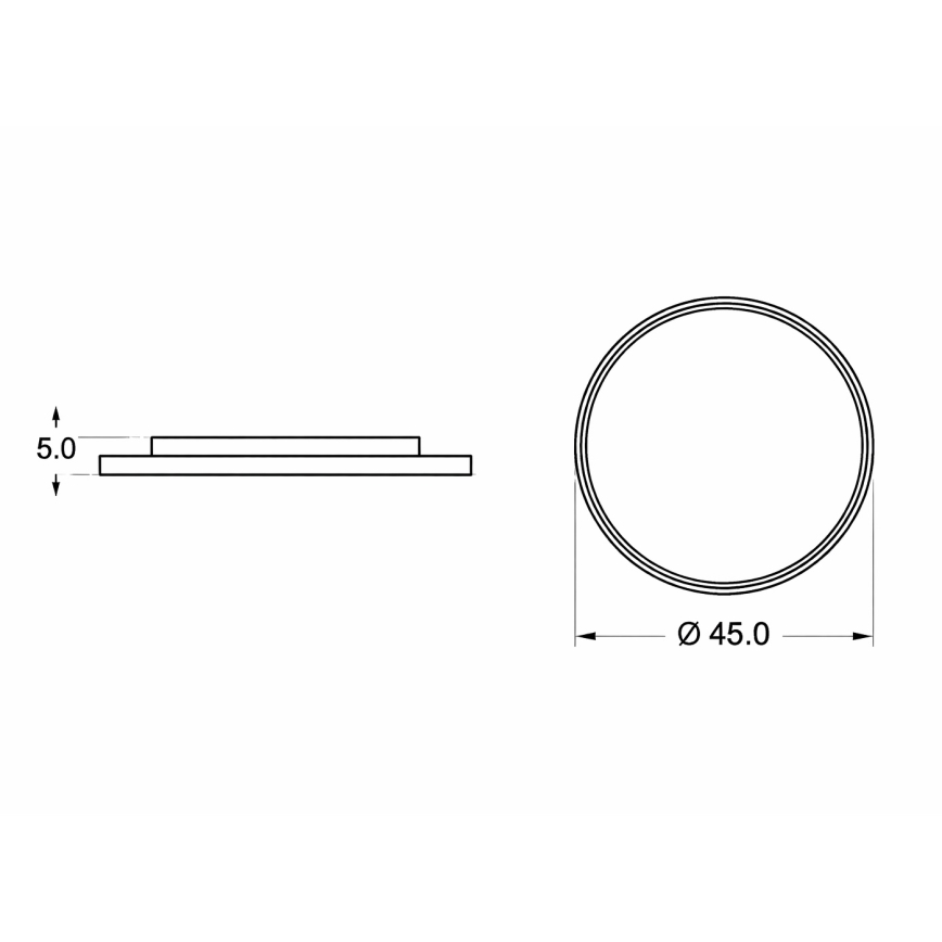 Brilagi - LED Dětské stropní svítidlo PIGGY LED/70W/230V 3000/4500/6000K pr. 45 cm
