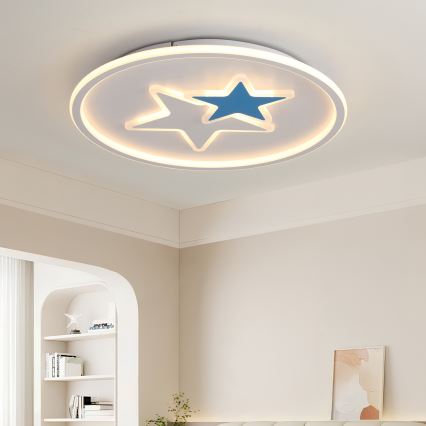 Brilagi - LED Dětské stropní svítidlo STARS LED/35W/230V pr. 53 cm