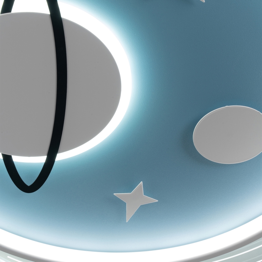 Brilagi - LED Dětské stropní svítidlo STARSHIP LED/64W/230V 3000/4500/6000K modrá