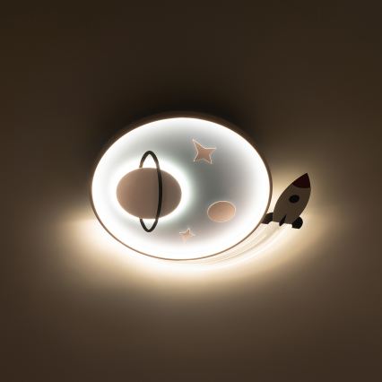 Brilagi -LED Dětské stropní svítidlo STARSHIP LED/64W/230V 3000/4500K modrá