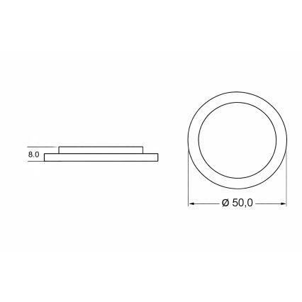 Brilagi - LED Dětské stropní svítidlo THUNDER LED/90W/230V 3000/4500/6000K pr. 50 cm