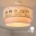 Brilagi - LED Dětský přisazený lustr BOBO 1xE27/10W/230V pr. 40 cm růžová/víly