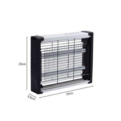 Brilagi - LED Elektrický lapač hmyzu UV 2xLED/3W/230V 30 m2
