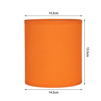 Brilagi - LED Flexibilní nástěnná lampa NUBILA 1xE27/25W/230V + LED/3W mosaz/oranžová
