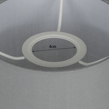 Brilagi - LED Flexibilní nástěnná lampa NUBILA 1xE27/25W/230V + LED/3W mosaz/světle šedá