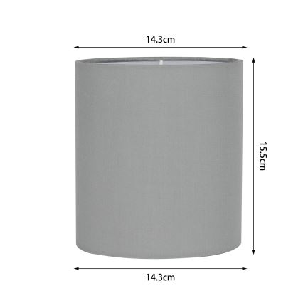 Brilagi - LED Flexibilní nástěnná lampa NUBILA 1xE27/25W/230V + LED/3W mosaz/světle šedá