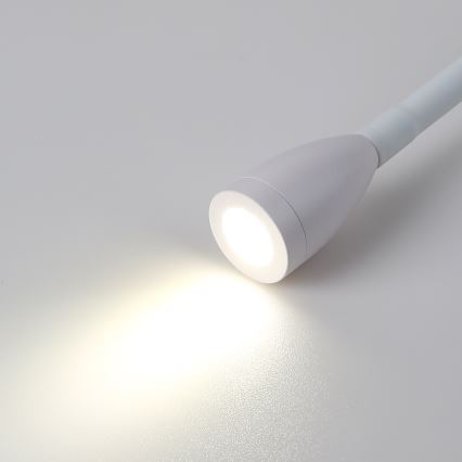 Brilagi - LED Flexibilní nástěnná lampa MAYA Double LED/4W/230V + LED/3W bílá