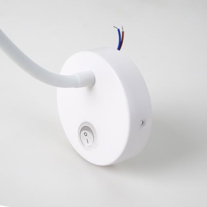 Brilagi - LED Flexibilní nástěnná lampa MAYA LED/3W/230V 4000K bílá/zlatá