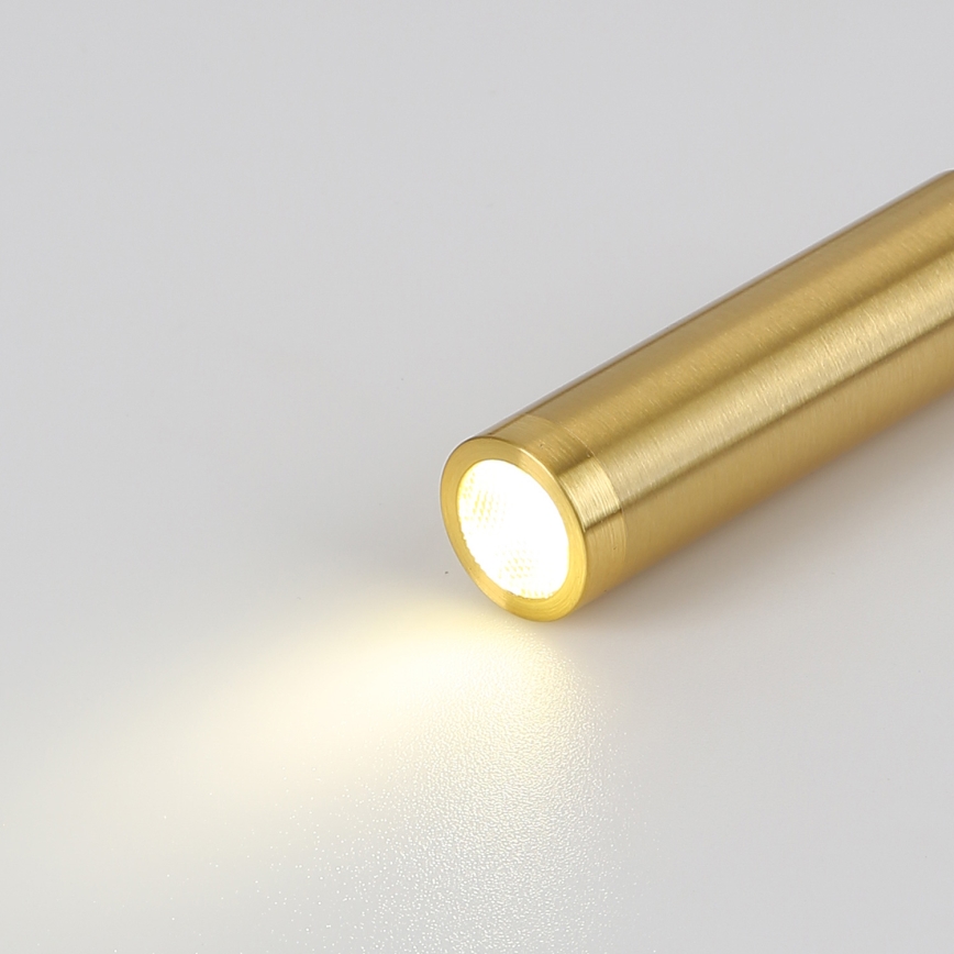 Brilagi - LED Flexibilní nástěnná lampa MAYA LED/3W/230V 4000K černá/zlatá