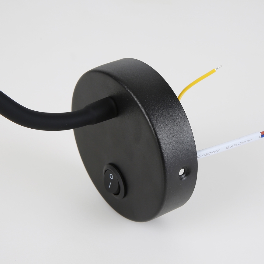 Brilagi - LED Flexibilní nástěnná lampa MAYA LED/3W/230V 4000K černá/zlatá