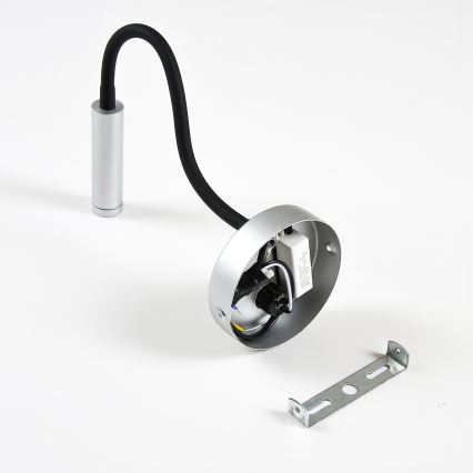 Brilagi - LED Flexibilní nástěnná lampa MAYA LED/3W/230V 4000K stříbrná