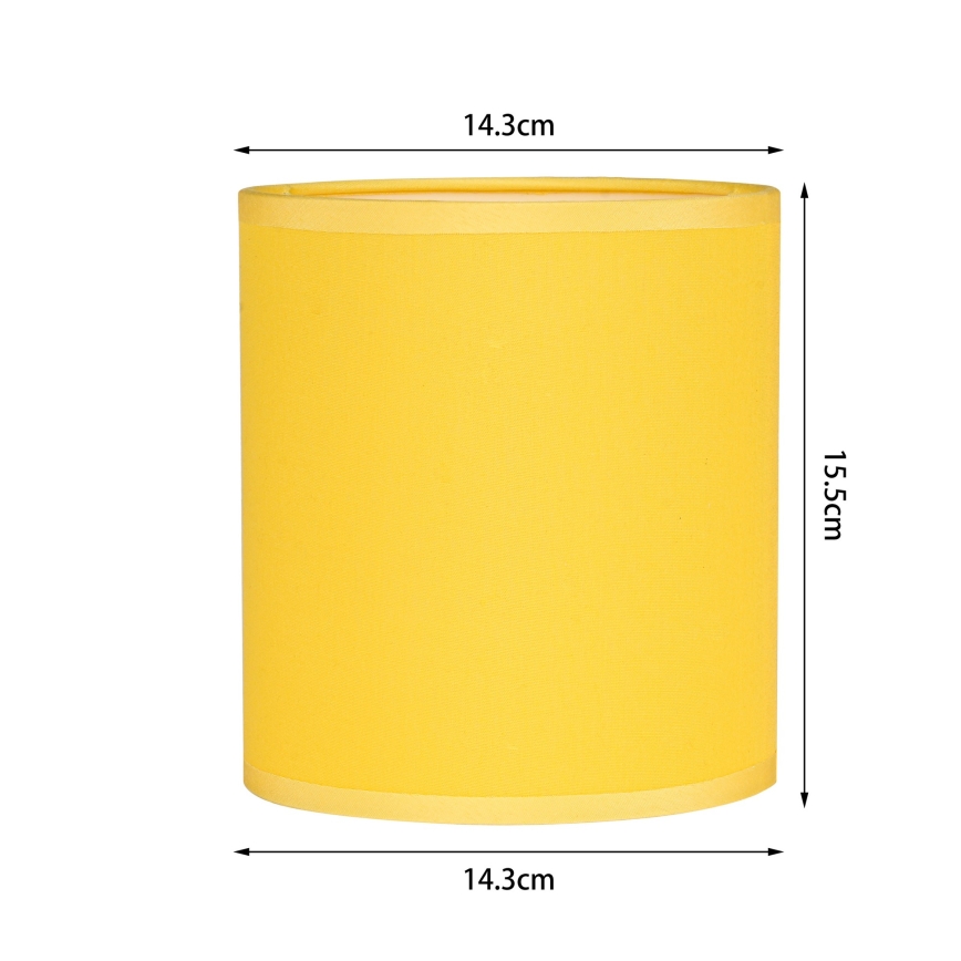 Brilagi - LED Flexibilní nástěnná lampa NUBILA 1xE27/25W/230V + LED/3W matný chrom/žlutá