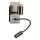 Brilagi - LED Flexibilní nástěnná lampa NUBILA 1xE27/25W/230V + LED/3W mosaz