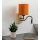 Brilagi - LED Flexibilní nástěnná lampa NUBILA WOOD 1xE27/25W/230V + LED/3W dub/černá/oranžová