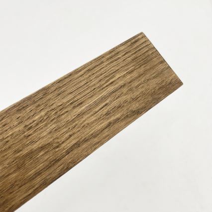 Brilagi - LED Koupelnové osvětlení zrcadla 3v1 WOODY MIRROR LED/15W/230V 80 cm IP44 černá/dub ořech