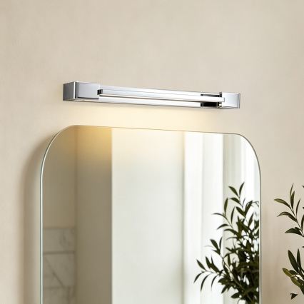 Brilagi - LED Koupelnové osvětlení zrcadla AQUA LINE LED/12W/230V 45 cm IP44 lesklý chrom CRI 90