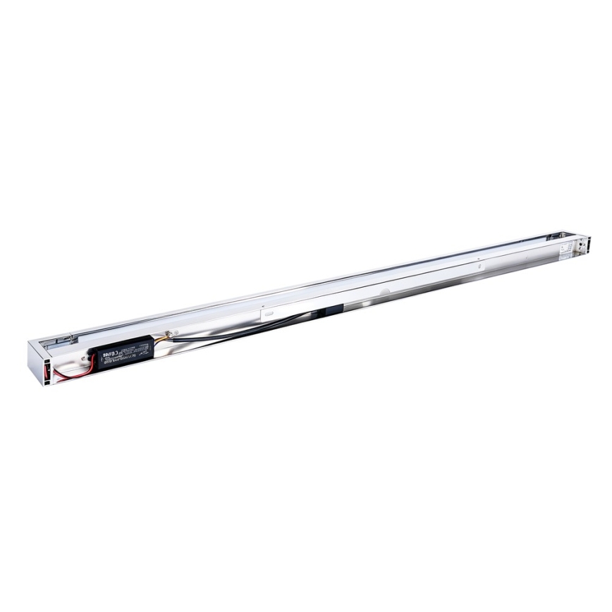 Brilagi - LED Koupelnové osvětlení zrcadla AQUA LINE LED/36W/230V 120 cm IP44 lesklý chrom CRI 90