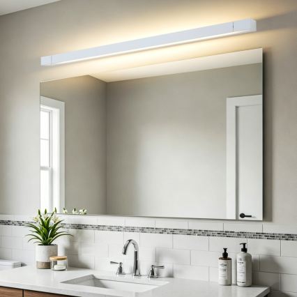 BRILAGI - LED Koupelnové osvětlení zrcadla AQUA LINE LED/28W/230V 100 cm IP44 bílá CRI 90