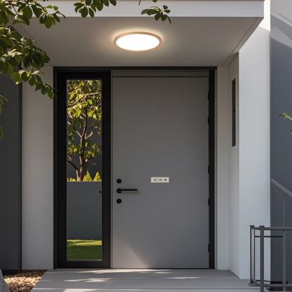 Brilagi - LED Koupelnové stropní svítidlo ULTRA SLIM LED/18W/230V pr. 30 cm rose gold IP54