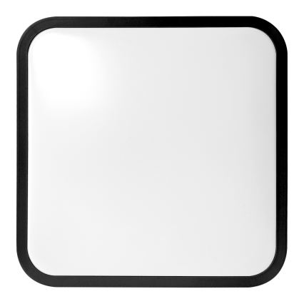 BRILAGI - LED Koupelnové stropní svítidlo se senzorem ZENNA LED/36W/230V 41,5x41,5 cm IP44 černá + dálkové ovládání