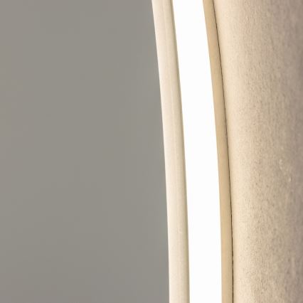 Brilagi - LED Koupelnové zrcadlo BERNATE LED/19W/230V pr. 60 cm stříbrná IP44 CRI 90 stmívatelné + CCT