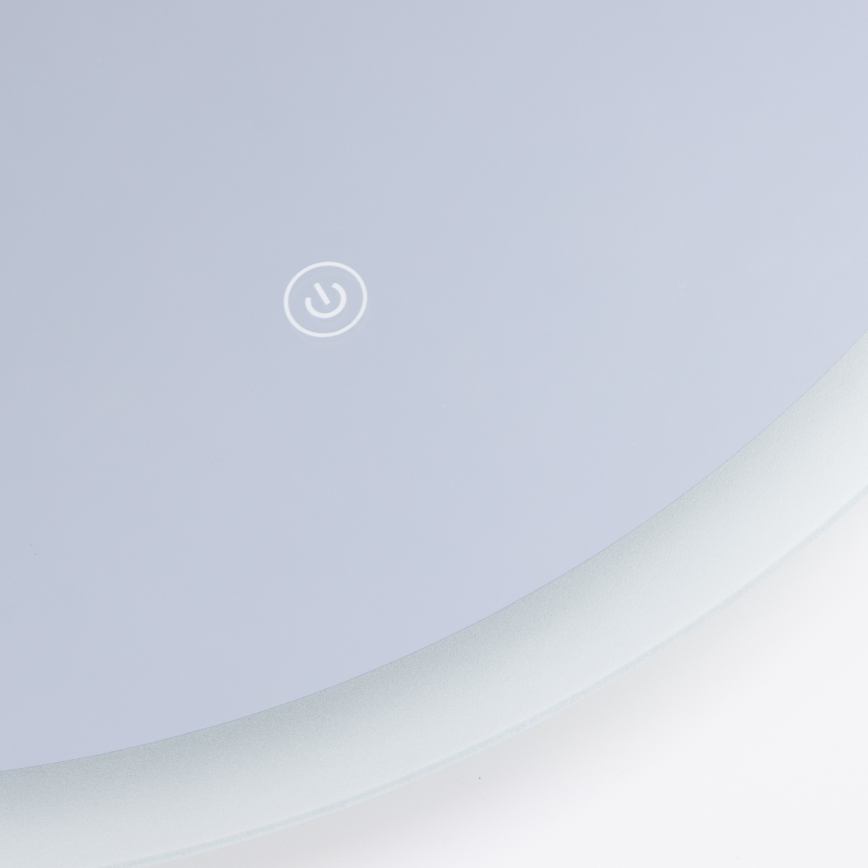 Brilagi - LED Koupelnové zrcadlo CUNEO LED/19W/230V pr. 60 cm IP44 CRI 90 stmívatelné + CCT