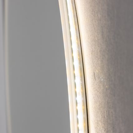 Brilagi - LED Koupelnové zrcadlo CUNEO LED/19W/230V pr. 60 cm IP44 CRI 90 stmívatelné + CCT